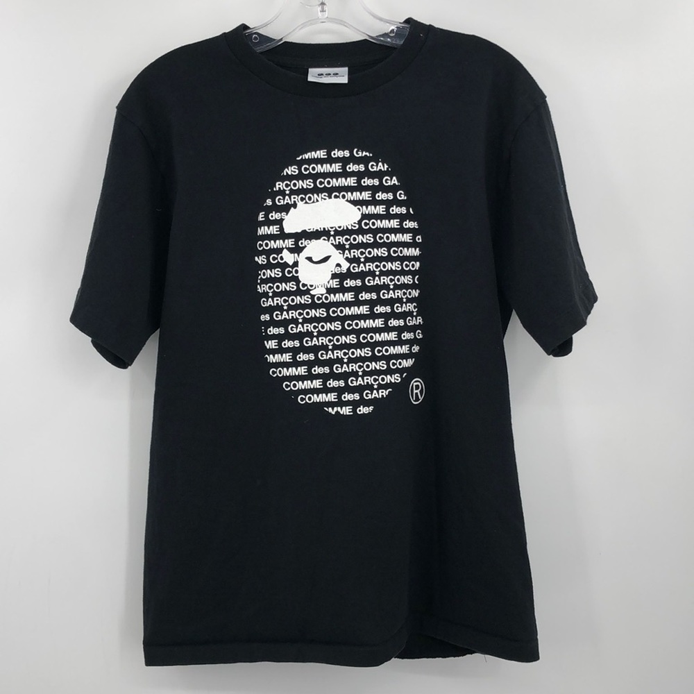 Bape X Comme Des Garçon Osaka Graphic Tee Black Men’s Size Medium